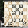 image:imageAmbesonne Cat Shower Curtain Rich Queen Kitty Character on Money Boss Lady Animal Funny Cartoon Cloth Fabric Bathroom Decor Set with Hooks 69 W x 70 L Cream Hunter Green and OrangeBeige Ecru Dimgray
