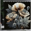 image:imageAmbesonne Day of The Dead Shower Curtain Dia de Los Muertos Celebration Skull Art Image Cloth Fabric Bathroom Decor Set with Hooks 69 W x 75 L Yellow White BlackLaurel Green Black Tan