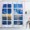 Dark Night Blue Off White
