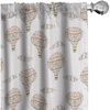 image:imageAmbesonne Dotted Curtains Teddy Bear Style Dog on Nostalgic Polka Dots Cartoon Window Treatments 2 Panel Set for Living Room Bedroom Pair of  28 x 63 Blue BrownBeige White
