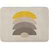 image:imageAmbesonne Mid Century Modern Boho Bath Mat Simple Semicircle Pattern with Neutral Colors Print Plush Bathroom Decor Mat with Non Slip Backing 302 x 20 Ivory Mustard Pale Taupe