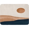 image:imageAmbesonne Mid Century Modern Boho Bath Mat Watercolor Simple Desert Abstract Artwork with Sun Plush Bathroom Decor Mat with Non Slip Backing 302 x 20 Pale Caramel Camel White