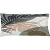 image:imageAmbesonne Mid Century Modern Boho Throw Pillow Cushion Cover Contemporary of Leafy Silhouettes Monsteras and Rounds Decorative Rectangle Accent Pillow Case 36 X 16 Grey Teal Tan and Brown