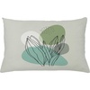 image:imageAmbesonne Mid Century Modern Boho Throw Pillow Cushion Cover Minimalist Outline Leafy Silhouettes Botanical Shapes Decorative Rectangle Accent Pillow Case 26 X 16 Pistachio Green Seafoam
