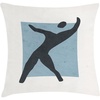 image:imageAmbesonne Mid Century Modern Boho Throw Pillow Cushion Cover Simple Silhouette of Man Freedom Vibe Rectangle Print Decorative Square Accent Pillow Case 18 X 18 Blue Grey Charcoal Grey