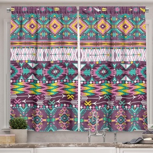 image:imageAmbesonne Cartoon Kitchen Curtains Group of Savannah Jungle Animals with Funny Expressions Savannah Mascots Print Window Drapes 2 Panel Set for Kitchen Cafe Decor 55 x 39 Orange Multicolor GreenPurple Yellow