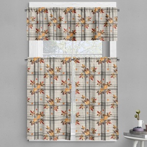 image:imageAmbesonne Cartoon Kitchen Curtains Group of Savannah Jungle Animals with Funny Expressions Savannah Mascots Print Window Drapes 2 Panel Set for Kitchen Cafe Decor 55 x 39 Orange Multicolor GreenPale Grey Apricot Brown