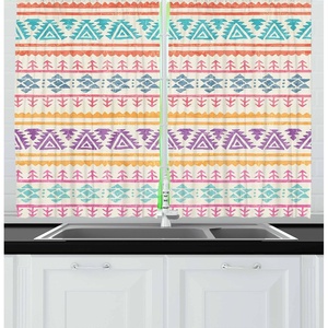 image:imageAmbesonne Cartoon Kitchen Curtains Group of Savannah Jungle Animals with Funny Expressions Savannah Mascots Print Window Drapes 2 Panel Set for Kitchen Cafe Decor 55 x 39 Orange Multicolor GreenPale Green Multicolor