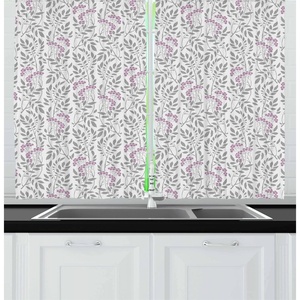 image:imageAmbesonne Cartoon Kitchen Curtains Group of Savannah Jungle Animals with Funny Expressions Savannah Mascots Print Window Drapes 2 Panel Set for Kitchen Cafe Decor 55 x 39 Orange Multicolor GreenPale Grey Mauve Grey