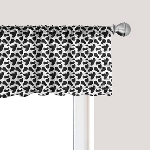 image:imageAmbesonne Cartoon Window Valance Summer Style Funny Demonstration of Happy Flying Characters and Hexagon Comb Curtain Valance for Kitchen Bedroom Decor with Rod Pocket 54 X 18 Sky Blue MustardCharcoal Grey White