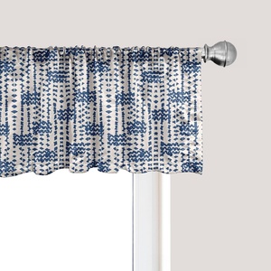 image:imageAmbesonne Cartoon Window Valance Summer Style Funny Demonstration of Happy Flying Characters and Hexagon Comb Curtain Valance for Kitchen Bedroom Decor with Rod Pocket 54 X 18 Sky Blue MustardNavy Blue and Cream