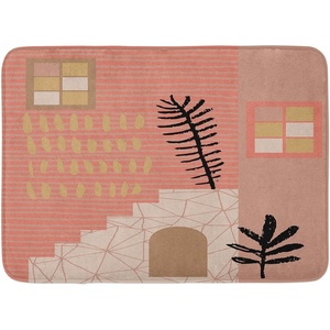 image:imageAmbesonne Mid Century Modern Boho Bath Mat Contemporary Neutral Terracotta Colored Scene Art Plush Bathroom Decor Mat with Non Slip Backing 302 x 20 Coral Pale Salmon and Camel
