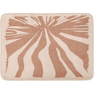 image:imageAmbesonne Mid Century Modern Boho Bath Mat Funky Sun Beam Look Abstract Stripes Contemporary Print Plush Bathroom Decor Mat with Non Slip Backing 302 x 20 Pale Taupe Champagne