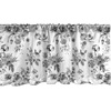 image:imageAmbesonne Black and White Window Valance Pack of 2 Vintage Floral Pattern Victorian Classic Royal Inspired New Modern Art Rod Pocket Curtain Valances for Kitchen Bedroom 54 X 12 Black and White