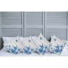 image:imageAmbesonne Celtic Decorative Throw Pillow Case Pack of 4 Aqua Celtic Style Twisted Crossed Repeating Circle and Bent Line Webs Print Cushion Cover for Couch Living Room Car 16 Teal WhiteGrey White