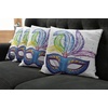 image:imageAmbesonne Celtic Decorative Throw Pillow Case Pack of 4 Aqua Celtic Style Twisted Crossed Repeating Circle and Bent Line Webs Print Cushion Cover for Couch Living Room Car 16 Teal WhiteBlue