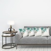 image:imageAmbesonne Celtic Decorative Throw Pillow Case Pack of 4 Aqua Celtic Style Twisted Crossed Repeating Circle and Bent Line Webs Print Cushion Cover for Couch Living Room Car 16 Teal WhiteTeal Brown