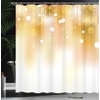 image:imageAmbesonne Christmas Shower Curtain Snowy Xmas Eve Countryside Barn and Cows Vintage Illustration Cloth Fabric Bathroom Decor Set with Hooks 69 W x 70 L Beige Pale Grey and Pale RubyWhite Brown