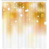 image:imageAmbesonne Christmas Shower Curtain Snowy Xmas Eve Countryside Barn and Cows Vintage Illustration Cloth Fabric Bathroom Decor Set with Hooks 69 W x 70 L Beige Pale Grey and Pale RubyWhite Brown