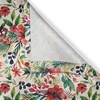 image:imageAmbesonne Christmas Valance and Curtain 3 pcs Set Xmas Floral Illustration Closeup with Berries Family Time Harmony Window Treatments for Kitchen Room Decor 55 x 24 Forest Green and Vermilion