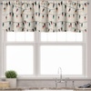 image:imageAmbesonne Christmas Valance and Curtain 3 pcs Set Xmas Happiness with Globes Balls Colorful Season Family Love Time Window Treatments for Kitchen Room Decor 55 x 36 Eggshell Teal and Mustard