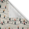 image:imageAmbesonne Christmas Valance and Curtain 3 pcs Set Xmas Happiness with Globes Balls Colorful Season Family Love Time Window Treatments for Kitchen Room Decor 55 x 36 Eggshell Teal and Mustard