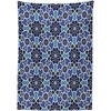 image:imageAmbesonne Geometric Outdoor Tablecloth Tile Mosaic Pattern in Antique Meander and Camo Style Effect Print Modern Decorative Washable Picnic Table Cloth 58 X 104 Baby BlueDark Blue