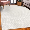 image:imageAmbesonne Grey Decorative Area Rug Simple Monochrome Patterns Geometric Linked Forms on Plain Background Modern Quality Carpet for Bedroom Dorm Living Room 4 X 5 5 White Grey