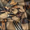 image:imageAmbesonne Live Laugh Love Kitchen Curtains Motivational Calligraphic Artwork with Zigzags Chevron Stripes Window Drapes 2 Panel Set for Kitchen Cafe Decor 55 x 39 White PeachBlack and Brown