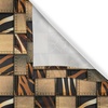 image:imageAmbesonne Live Laugh Love Kitchen Curtains Motivational Calligraphic Artwork with Zigzags Chevron Stripes Window Drapes 2 Panel Set for Kitchen Cafe Decor 55 x 39 White PeachBlack and Brown