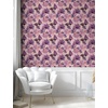 image:imageAmbesonne Scallop Peel amp Stick Wallpaper for Home Vintage Abstract Hand Drawn Art Deco Inspired Seashells in Earth Tones SelfAdhesive Living Room Kitchen Accent 13 x 100 Caramel Charcoal GreyBlush Violet and Lilac