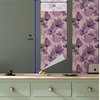 image:imageAmbesonne Scallop Peel amp Stick Wallpaper for Home Vintage Abstract Hand Drawn Art Deco Inspired Seashells in Earth Tones SelfAdhesive Living Room Kitchen Accent 13 x 100 Caramel Charcoal GreyBlush Violet and Lilac