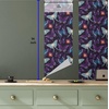 image:imageAmbesonne Scallop Peel amp Stick Wallpaper for Home Vintage Abstract Hand Drawn Art Deco Inspired Seashells in Earth Tones SelfAdhesive Living Room Kitchen Accent 13 x 100 Caramel Charcoal GreyPale Mint Green Purple