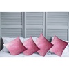 image:imageAmbesonne Modern Pillow Cushion Cover Pack of 4 Abstract Various Shades of Gradient Toned Pink with Fragmented Effects Design Decorative Square Accent Pillow Case 4 Pcs18 x 18 Magenta Fuchsia